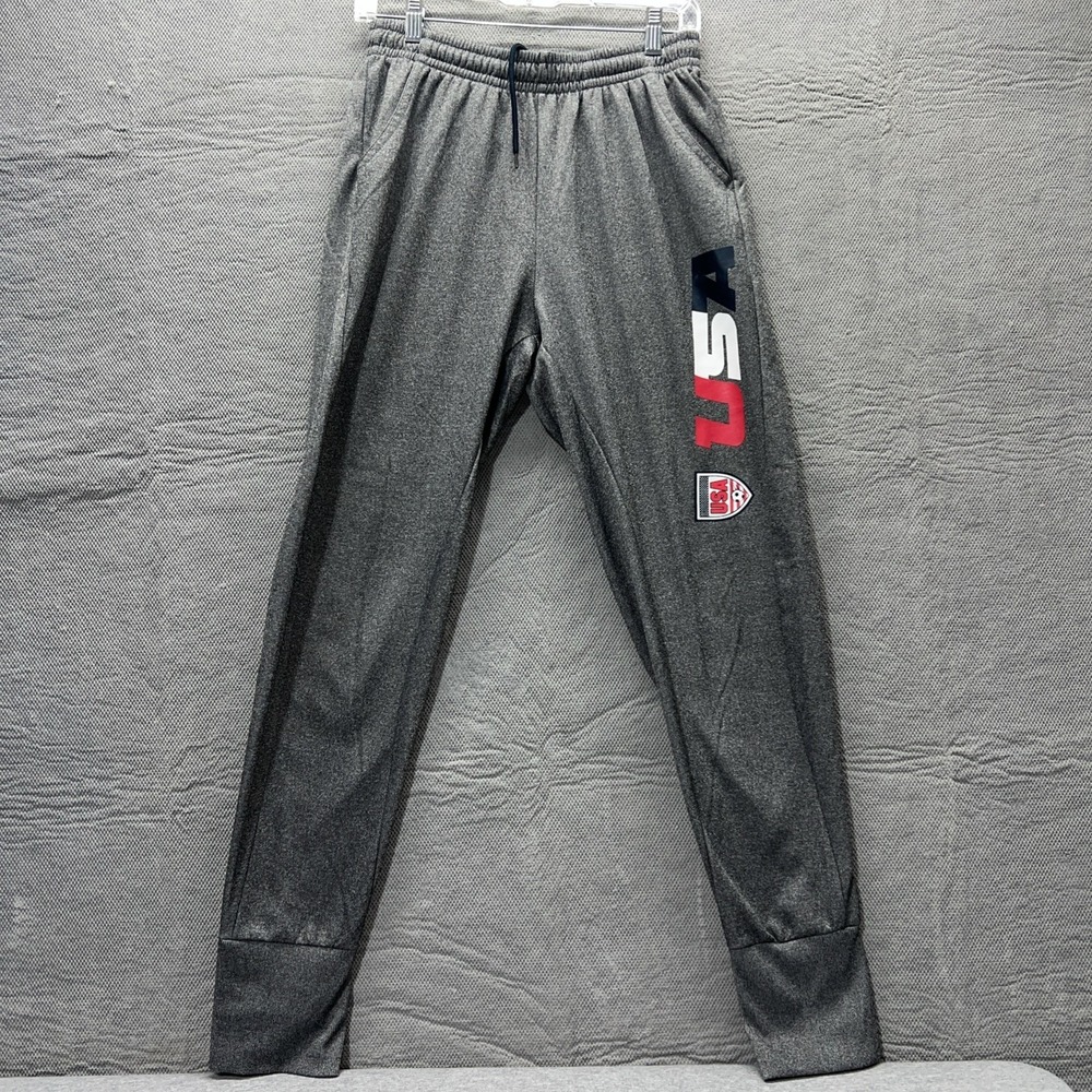 Striker USA Soccer Pants Mens Medium Track Joggers Sweats Fleece